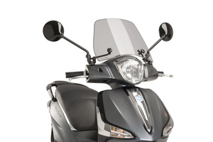 Owiewka PUIG do Piaggio Liberty 50/125/150 (Traffic) - lekko przyciemniana