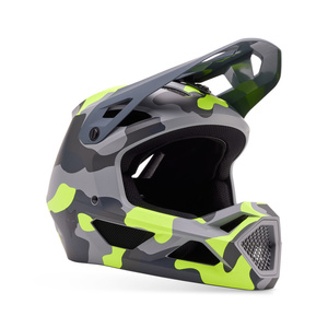 Kask rowerowy dziecięcy FOX Junior Rampage Ce/Cpsc White Camo