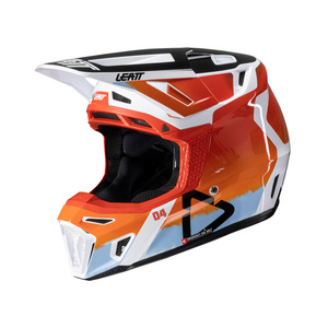 Kask motocyklowy LEATT Kit Moto 8.5 V25 Glamis z goglami