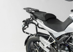 Kompletny zestaw kufrów bocznych SW-MOTECH Trax Ion i stelaży Multistrada 1200/S (10-14) 45/45L