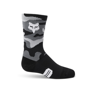 Rękawice motocyklowe rowerowe dla dzieci cross offroad mtb FOX 6 Ranger Crew Sock czarny Camo Junior