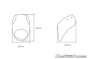 Owiewka CA Free Spirit do Harley-Davidson 883 / 1200