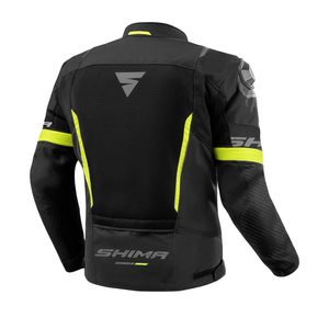 Kurtka motocyklowa tekstylna miejska/sportowa Shima SOLID 2.0 VENT fluo