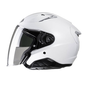 Kask motocyklowy otwarty HJC RPHA 31 perłowy biały