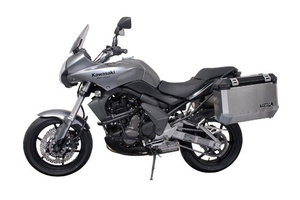 Kompletny zestaw kufrów bocznych SW-MOTECH Trax Ion i stelaży Kawasaki Versys 650 (07-14) 37/37L