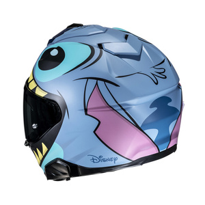 Kask motocyklowy HJC I71N Stitch Disney niebieski