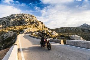 Kurtka motocyklowa tekstylna miejska Rebelhorn BORG czarny