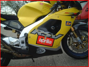 Crash Pady R&G do Aprilia RSV Mille 0103/RSVR Top Fairing