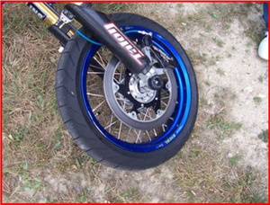 Slidery przedniego zawieszenia R&G do YZ(F)/WR 250 Thru 450 & Gasgas 125 250 450