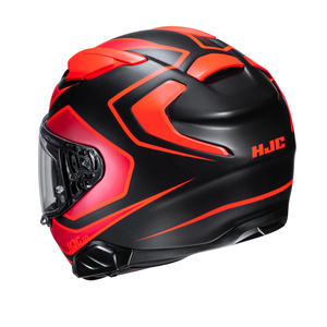 Kask motocyklowy integralny HJC F71 Idle czerwony/czarny