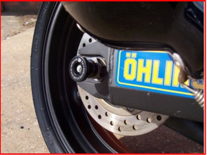 Slidery tylnej osi R&G do Honda CBR600 99-07 (Not RR)