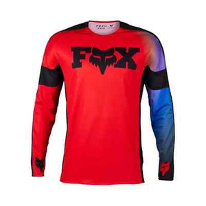 Bluza koszulka motocyklowa rowerowa cross offroad mtb FOX 360 Streak fluo czerwona