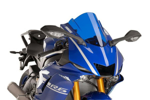 Szyba sportowa PUIG do Yamaha YZF R6 17-20 / R7 22-24 Niebieski (A)