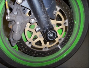 Slidery przedniego zawieszenia R&G do Kawasaki ZX6-R 95-99 (F1-G2)