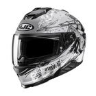 Kask motocyklowy HJC I71N Taurus szary/niebieski/czerwony