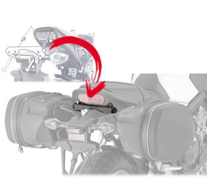 KAPPA ADAPTER DO ZAMONTOWANIA STELAŻA BOCZNEGO KLX1137 ORAZ TE1137K BEZ UŻYCIA CENTRALNEGO KZ1137 - motocyklowy bagaż