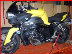 Crash Pady R&G do BMW K1200 R/K1300R