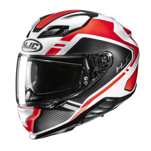 Kask motocyklowy integralny HJC F71 Tozz czarny/biały/czarny