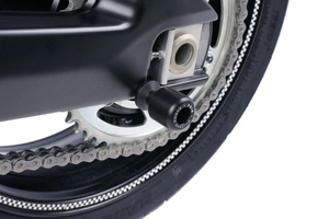 Slidery wahacza PUIG do motocykli Aprilia / Yamaha (M6) Czarny (N)