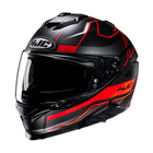 Kask motocyklowy integralny HJC I71 Iorix czarny/czerwony