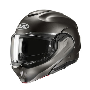 Kask motocyklowy HJC F100 Solid Semi tytanowy mat