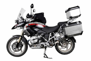 Kompletny zestaw kufrów bocznych SW-MOTECH Trax Ion i stelaży Bmw R1200GS (04-12)/Adv 37/45L