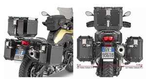 Kappa stelaż kufrów bocznych monokey cam side BMW F 750 GS (18-19), F 850 GS (18-19), F 850 GS Adventure (19) - pod kufry kfr k'force alu