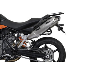 Kompletny zestaw kufrów bocznych SW-MOTECH Trax Adv i stelaży Ktm 990 Sm/Sm-T/Sm-R/950 Sm 45/45L