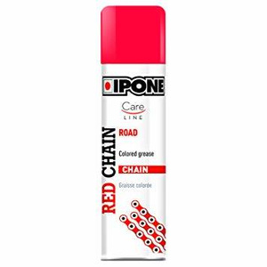 Ipone Spray Chain 250ML – Smar Do Łańcuchów, Kolor Czerwony