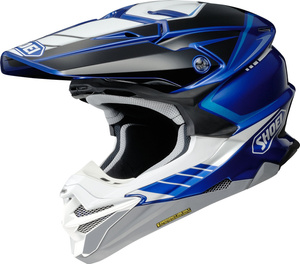 Kask motocyklowy offroad cross z daszkiem SHOEI VFX-WR 06 Jammer tc-2