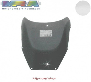 Szyba motocyklowa MRA KAWASAKI ZX 636, ZX636A, 2000-2002, forma S, bezbarwna