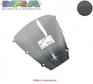 Szyba motocyklowa MRA KAWASAKI ZZR 1200, ZXT20C, 2002-, forma O, czarna