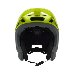 Kask rowerowy FOX Dropframe Pro Runn Ce Fluorescent Yellow