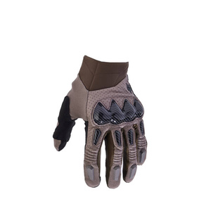 Rękawice motocyklowe rowerowe cross offroad mtb FOX Bomber Ce Taupe