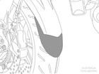 Przedłużenie błotnika do Kawasaki Z900 17-24 (przednie)