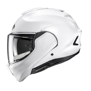 Kask motocyklowy HJC F100 Solid perłowy biały