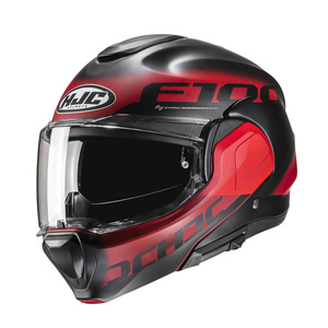 Kask motocyklowy HJC F100 Hetal czerwony