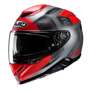 Kask motocyklowy integralny HJC RPHA 71 Hamil Carbon czarny/czerwony