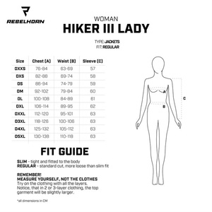 Damska kurtka motocyklowa tekstylna miejska/turystyczna Rebelhorn HIKER III czarny-szary-żółty fluo