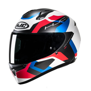 Kask motocyklowy integralny HJC C10 Tins biały/niebieski/czerwony