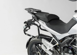 Kompletny zestaw kufrów bocznych SW-MOTECH Trax Ion i stelaży Multistrada 1200/S (10-14) 37/37L