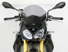 Szyba motocyklowa MRA BMW S1000 R, K10, 2014-, forma T, przyciemniana