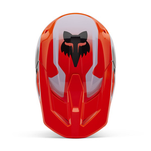 Kask motocyklowy FOX V1 Lean Fluorescent Orange