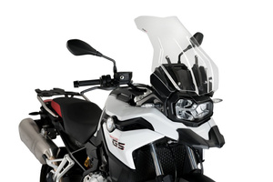 Szyba turystyczna PUIG do BMW F750GS / F850GS / Adv. 18-24 (za OEM Sport) Przezroczysty (W)