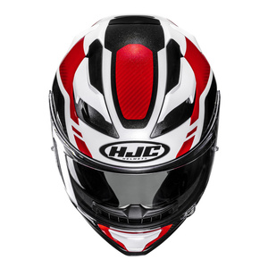 Kask motocyklowy integralny HJC F71 Tozz biały/czerwony