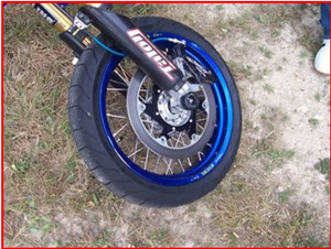 Slidery przedniego zawieszenia R&G do YZ(F)/WR 250 Thru 450 & Gasgas 125 250 450