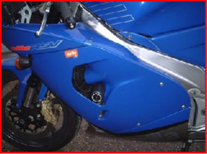 Crash Pady R&G do Aprilia RSV Mille 9800 Top Fairing