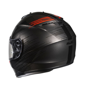 Kask motocyklowy integralny HJC C70N Sway czarny/czerwony