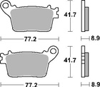 SBS KLOCKI HAMULCOWE KH436 STREET CERAMIC KOLOR CZARNY PASUJE DO: HONDA CBR600/1000, SUZUKI GSX-R600/750/1000/, YAMAHA R1, KAWASAKI ZX-10R TYŁ