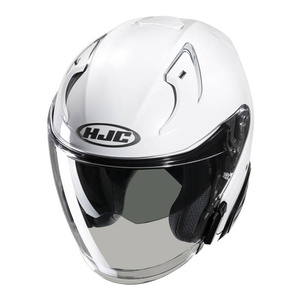 Kask motocyklowy otwarty HJC RPHA 31 perłowy biały